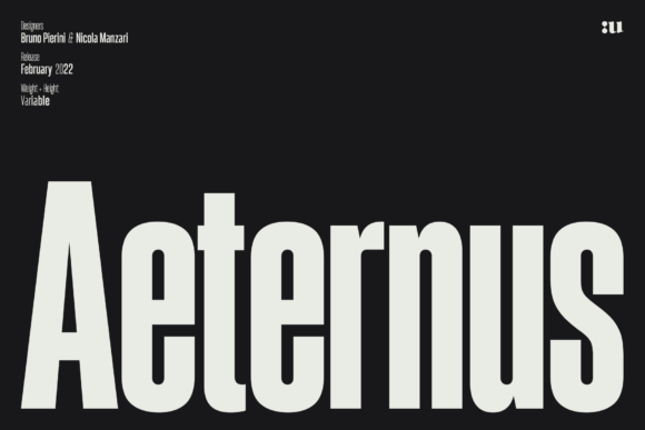 Aeternus: The Clean Sans Serif Font for Bold Campaigns