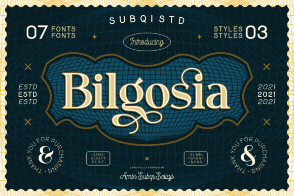 Bilgosia: The Versatile Typeface for Handmade Brands