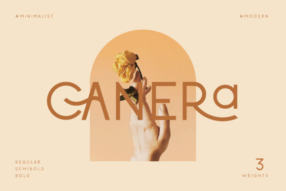 Canera: A Delicate Sans Serif Font for Editorial Design