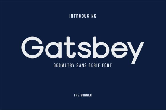 Gatsbey Font: A Clean Sans Serif for Modern Web Design