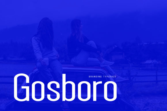 Gosboro: A Clean Sans Serif Font for Editorial Design