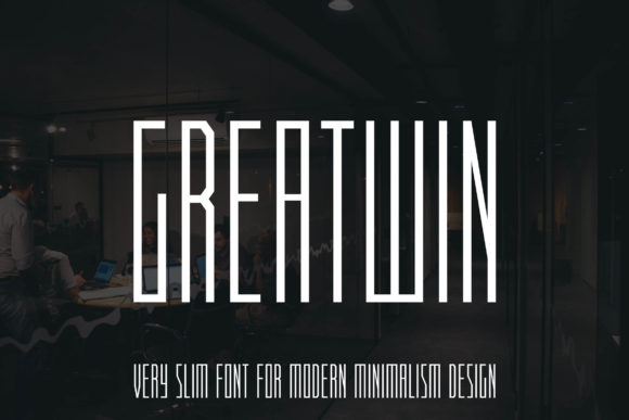 Greatwin: A Tall Sans Serif Font for Polished Branding