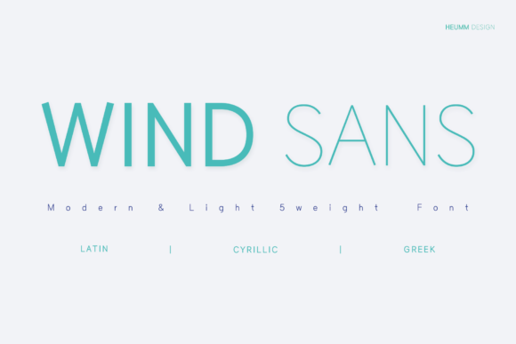Hu Windsans: A Fresh Typeface for Modern Branding