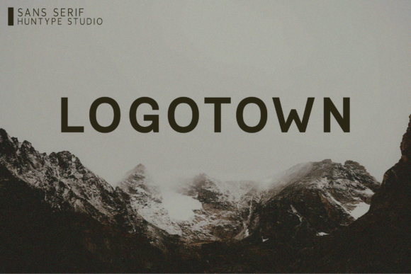 Logotown: A Versatile Sans Serif Font for Modern Campaigns