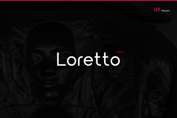 Loretto: A Minimal Sans Serif Typeface for Modern Web Design