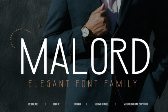 Malord: A Minimal Sans Serif Font for Modern Web Design