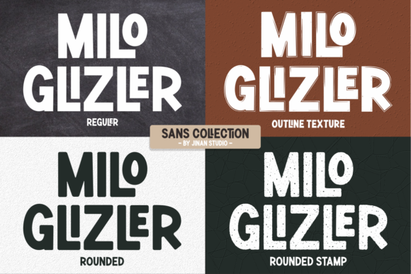 Milo Glizler Family: A Modern Sans Serif Typeface for Web Design