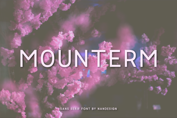 Mounterm: The Clean Sans Serif Font for Polished Branding