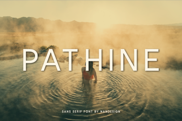 Pathine: A Clean Sans Serif Typeface for Modern Branding