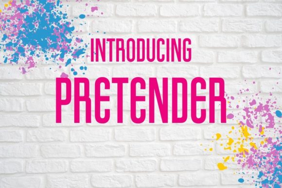 Pretender Font: Art Deco Style for Crafters