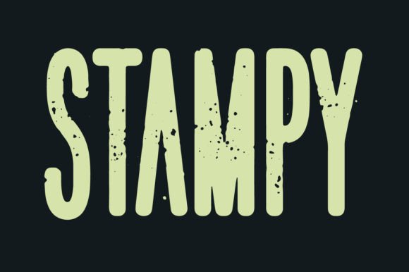 Stampy: The Distressed Sans Serif Font for Authentic Brands