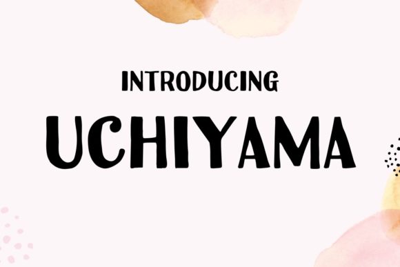 Uchiyama: A Hand-Drawn Sans Serif Font for Web Design