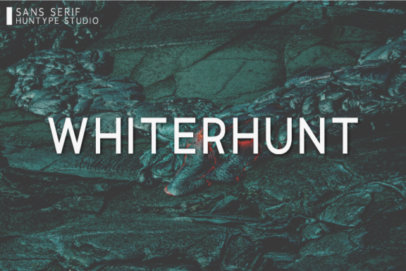 Whiterhunt: A Thin Sans Serif Font for Modern Branding